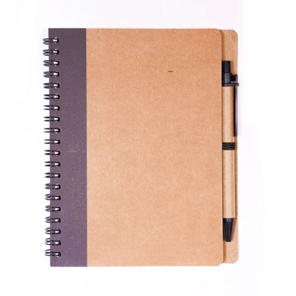 Notebook avec stylo écologique Publicitaire